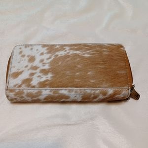 Wallet cow hide design